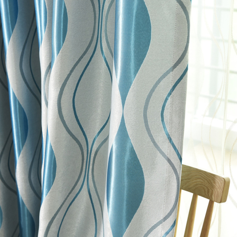 Decoracion Para El Hogar Soundproof Window Curtain Patterns, Online Store Jacquard Curtain Design For Bedroom/