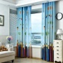 colored pencils digital print soundproof 100%polyester blackout curtain for hotel