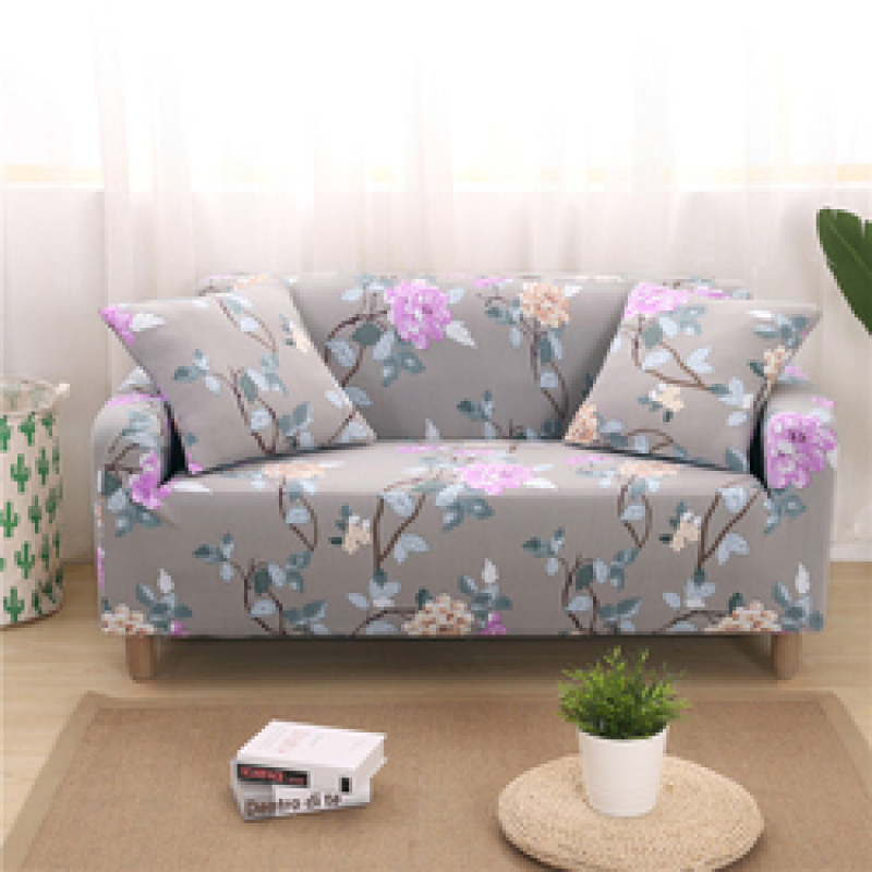 Printed Color Sofa Covers For 3 Seater Sofa, Non Slip  3 2 1 Couch Cover Sofa/