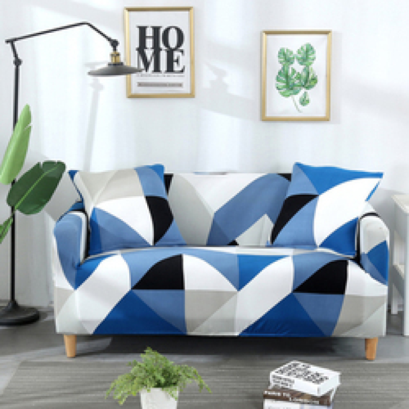 Printed Color Sofa Covers For 3 Seater Sofa, Non Slip  3 2 1 Couch Cover Sofa/