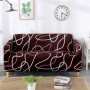 Printed Color Sofa Covers For 3 Seater Sofa, Non Slip  3 2 1 Couch Cover Sofa/