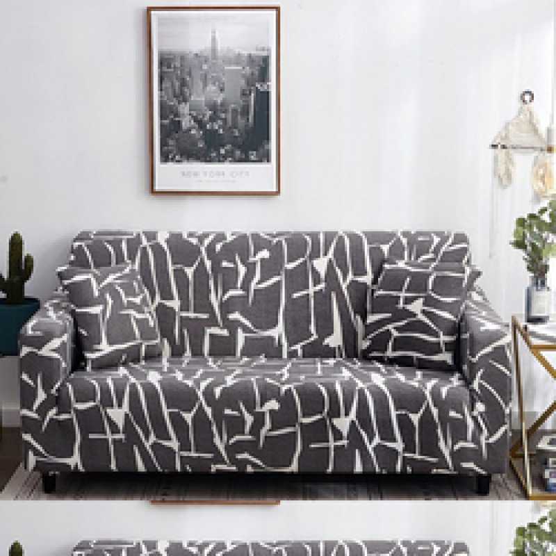 Printed Color Sofa Covers For 3 Seater Sofa, Non Slip  3 2 1 Couch Cover Sofa/