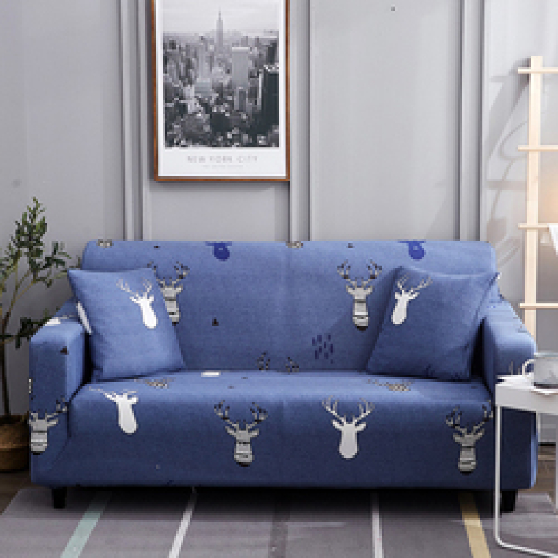 Printed Color Sofa Covers For 3 Seater Sofa, Non Slip  3 2 1 Couch Cover Sofa/