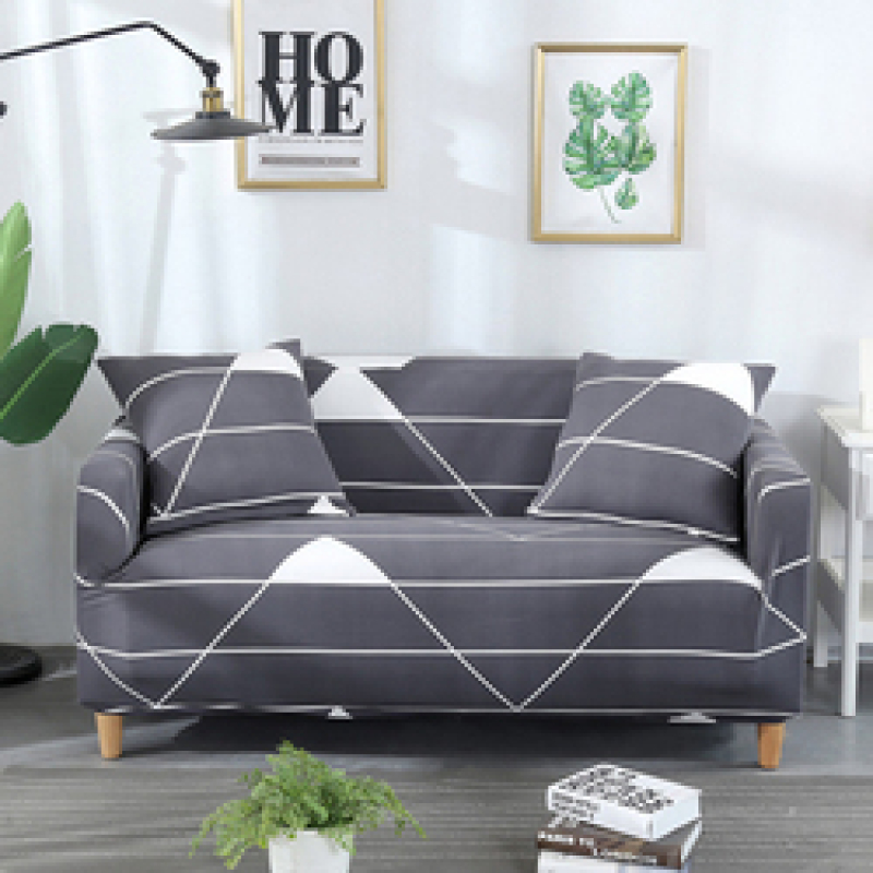Printed Color Sofa Covers For 3 Seater Sofa, Non Slip  3 2 1 Couch Cover Sofa/