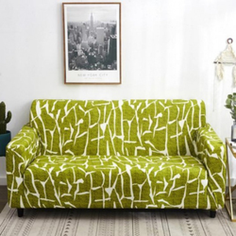 Printed Color Sofa Covers For 3 Seater Sofa, Non Slip  3 2 1 Couch Cover Sofa/