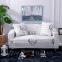 Printed Color Sofa Covers For 3 Seater Sofa, Non Slip  3 2 1 Couch Cover Sofa/