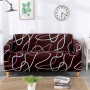 Printed Color Sofa Covers For 3 Seater Sofa, Non Slip  3 2 1 Couch Cover Sofa/