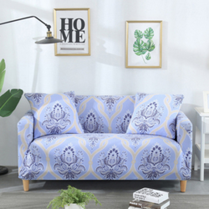 Printed Color Sofa Covers For 3 Seater Sofa, Non Slip  3 2 1 Couch Cover Sofa/