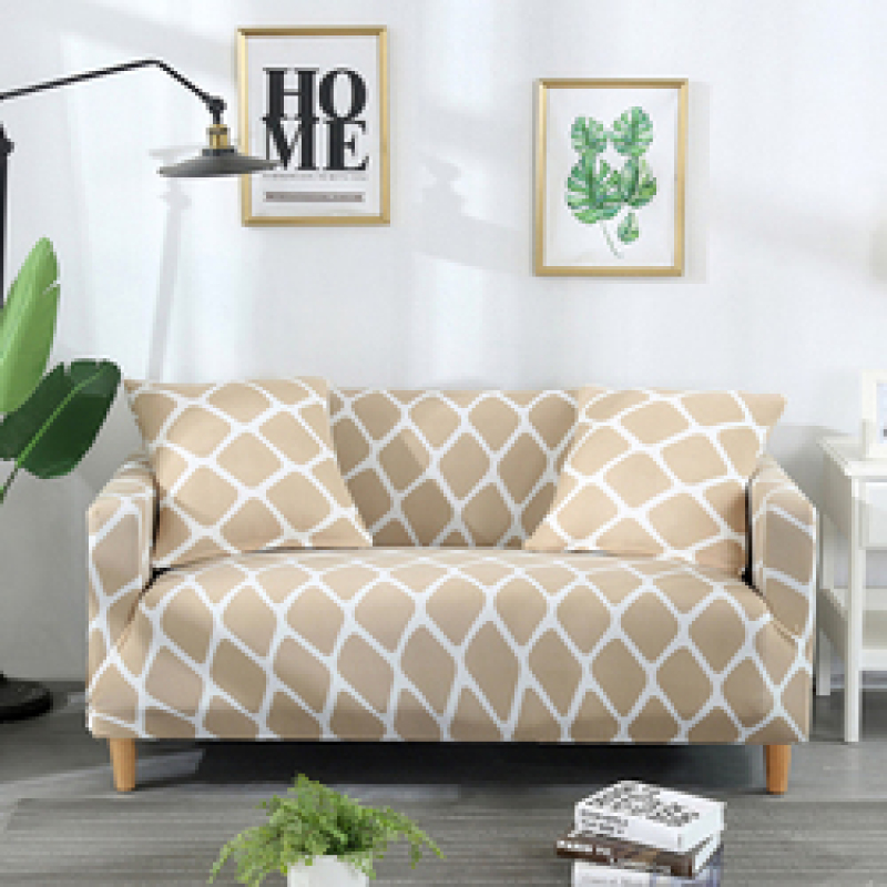 Printed Color Sofa Covers For 3 Seater Sofa, Non Slip  3 2 1 Couch Cover Sofa/