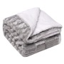 High Quality Heavy Throw Blanket, 100% Polyester Hot Selling Stripe Flannel Fleece Blanket For Bed Sofa/