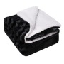 High Quality Heavy Throw Blanket, 100% Polyester Hot Selling Stripe Flannel Fleece Blanket For Bed Sofa/