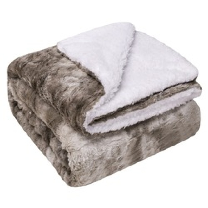 High Quality Heavy Throw Blanket, 100% Polyester Hot Selling Stripe Flannel Fleece Blanket For Bed Sofa/