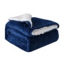 High Quality Heavy Throw Blanket, 100% Polyester Hot Selling Stripe Flannel Fleece Blanket For Bed Sofa/