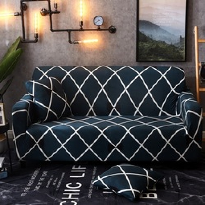 Non Slip Slipcover Sofa Cover L Shape Couch, Various Designs Spandex Covers Sofa/