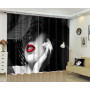 Curtains Bedroom modern Luxury Blackout 3D Window Curtains For Living Room,Customized size pillowcase/
