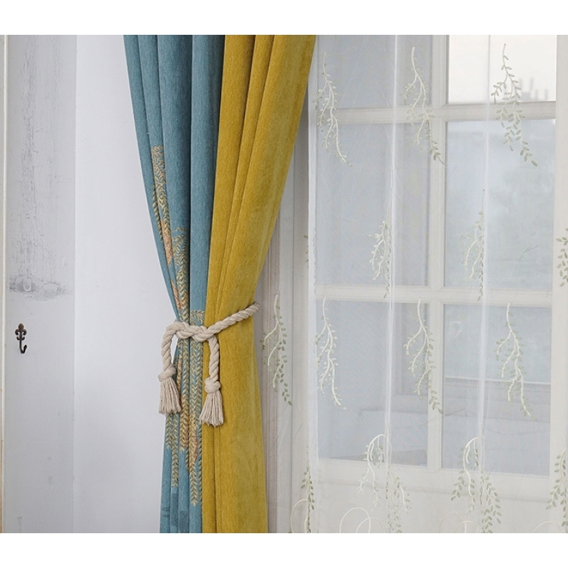 European Home Accessories Jacquard Curtain And Drapes,Cheap Living Room Sets Window Curtain Print Patterns Curtains%