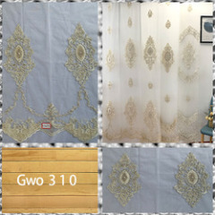 Turkish Curtains Embroidery, Curtains Bedroom Luxury, Voile Curtain Fabric White/