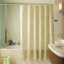 High Quality PEVA Plastic Waterproof Mildew Shower Curtain,Golden Sunshade Shower Curtain/
