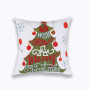 Amazon Hot Sale Embroidery Pillow, Soft Embroidery  Pillow  Christmas Cushion Cover/