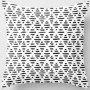 Black Abstract Dark Black Letter Pillowcase, Sofa Coffee Digital Printing Cushion Cover/
