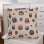 Black Abstract Dark Black Letter Pillowcase, Sofa Coffee Digital Printing Cushion Cover/