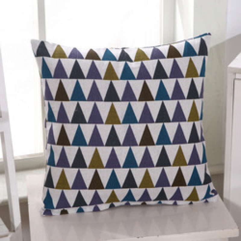 Black Abstract Dark Black Letter Pillowcase, Sofa Coffee Digital Printing Cushion Cover/