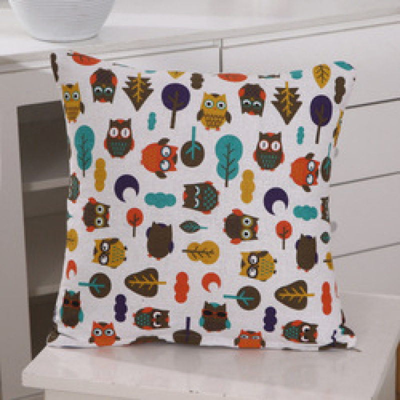 Black Abstract Dark Black Letter Pillowcase, Sofa Coffee Digital Printing Cushion Cover/