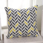 Black Abstract Dark Black Letter Pillowcase, Sofa Coffee Digital Printing Cushion Cover/