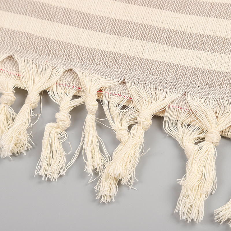 100*180cm  Turkish Beach Towel, Plus Size Beach Towel, Cotton Beach Towels with Tassel#