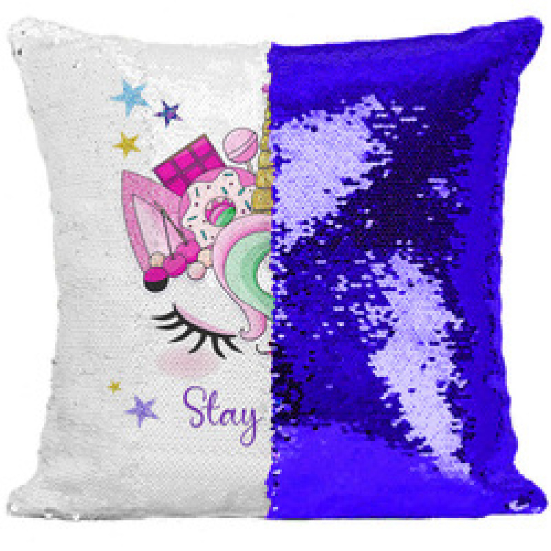 Unicorn Gifts Sequin Throw Pillow Covers Unicorn Room Decor for Girls Bedroom Birthday Decorations Pillow Cover
