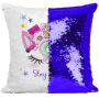 Unicorn Gifts Sequin Throw Pillow Covers Unicorn Room Decor for Girls Bedroom Birthday Decorations Pillow Cover
