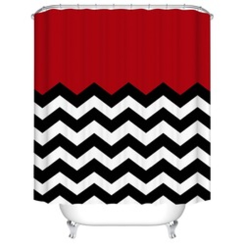 European Flame Retardant Water Proof Shower Curtain Fabric, Custom Printed Wholesale Print Cortinas Ducha/
