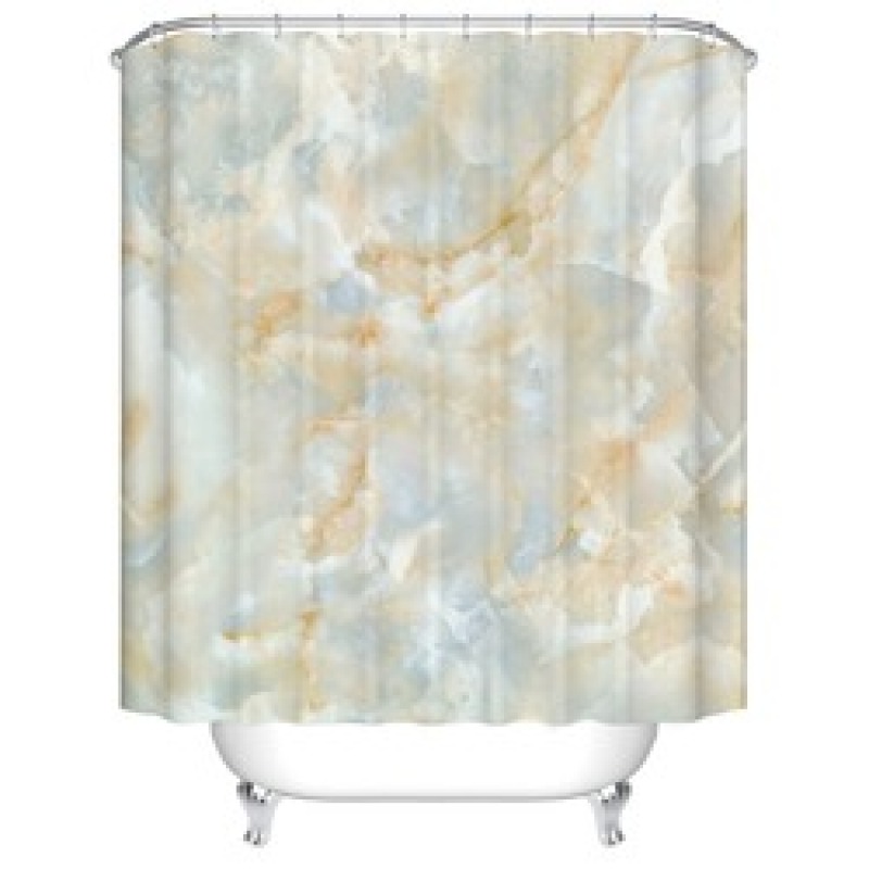 European Flame Retardant Water Proof Shower Curtain Fabric, Custom Printed Wholesale Print Cortinas Ducha/