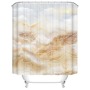 European Flame Retardant Water Proof Shower Curtain Fabric, Custom Printed Wholesale Print Cortinas Ducha/