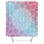 European Flame Retardant Water Proof Shower Curtain Fabric, Custom Printed Wholesale Print Cortinas Ducha/