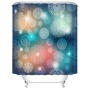 European Flame Retardant Water Proof Shower Curtain Fabric, Custom Printed Wholesale Print Cortinas Ducha/