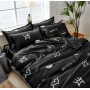 Single Dormitory Printed Comforter Set, Bed Sheet Cotton Set Bedding Set/