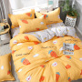 Single Dormitory Printed Comforter Set, Bed Sheet Cotton Set Bedding Set/