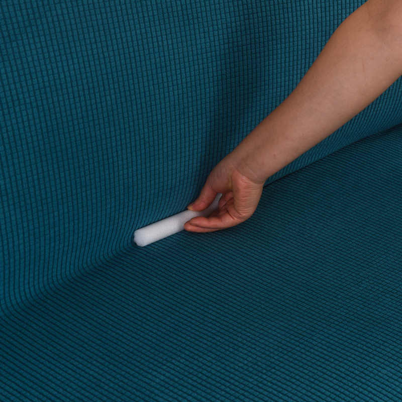 Wholesale 1/2/3/4 Seater Knitted Corn Kernel Regular Sofa Cover, High Quality Bedroom Solid Sectional Elastic Sofa Cover/