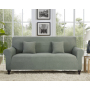 Wholesale 1/2/3/4 Seater Knitted Corn Kernel Regular Sofa Cover, High Quality Bedroom Solid Sectional Elastic Sofa Cover/