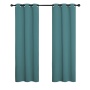 Hot blackout curtainkout curtain lining plain European style faux silk curtains blackout boho pattern blackout curtain & Drapes