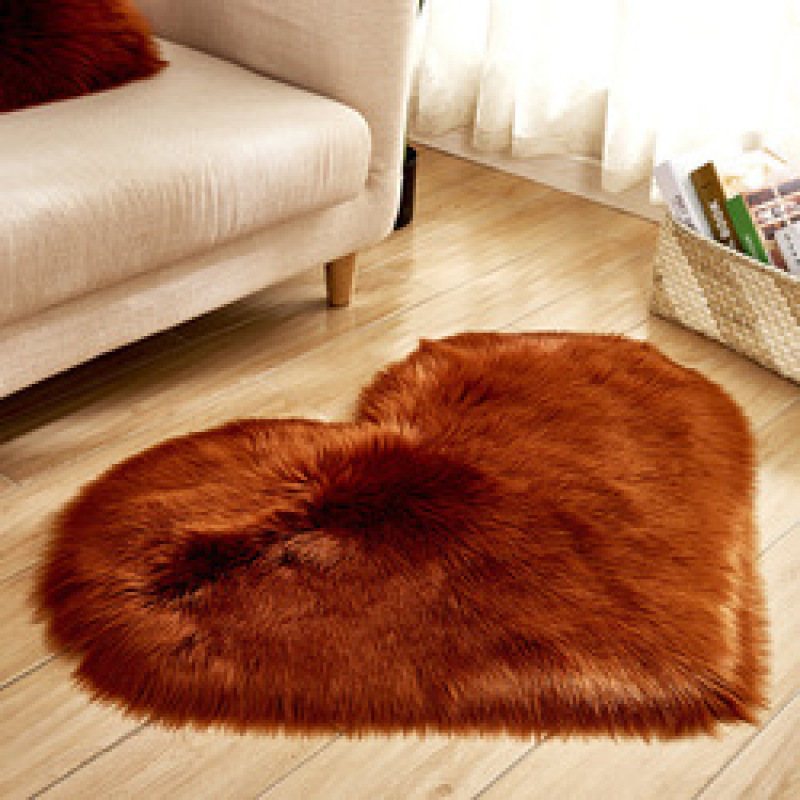 Plush Round Carpet Flocked Window Wool Mat, Flooring Background Blanket Multicolor$