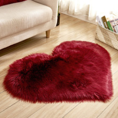 Plush Round Carpet Flocked Window Wool Mat, Flooring Background Blanket Multicolor$