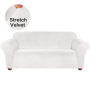 Custom Made Elastic Stretch Couch Cover, Latest Design Velvet Cover For Sofa/