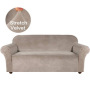 Custom Made Elastic Stretch Couch Cover, Latest Design Velvet Cover For Sofa/