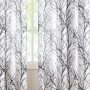 Printed translucent curtains are suitable for living room and bedroom,Plans to customize High-end printed breathable curtains/
