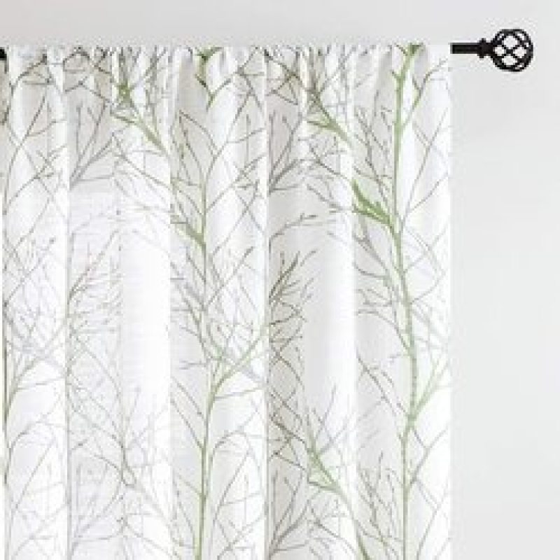 Printed translucent curtains are suitable for living room and bedroom,Plans to customize High-end printed breathable curtains/