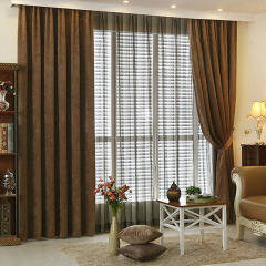 velvet fabric for curtail in guangzhou,stock lot fire retardant blackout curtain fabric curtain for living room