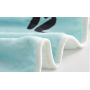 Print Milestone Photography Blanket Animal Background, Hot Selling Baby Soft Bathing Towel/