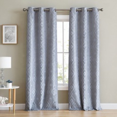 New arrival wholesale textile new design curtain for sliding door fabric curtains blackout